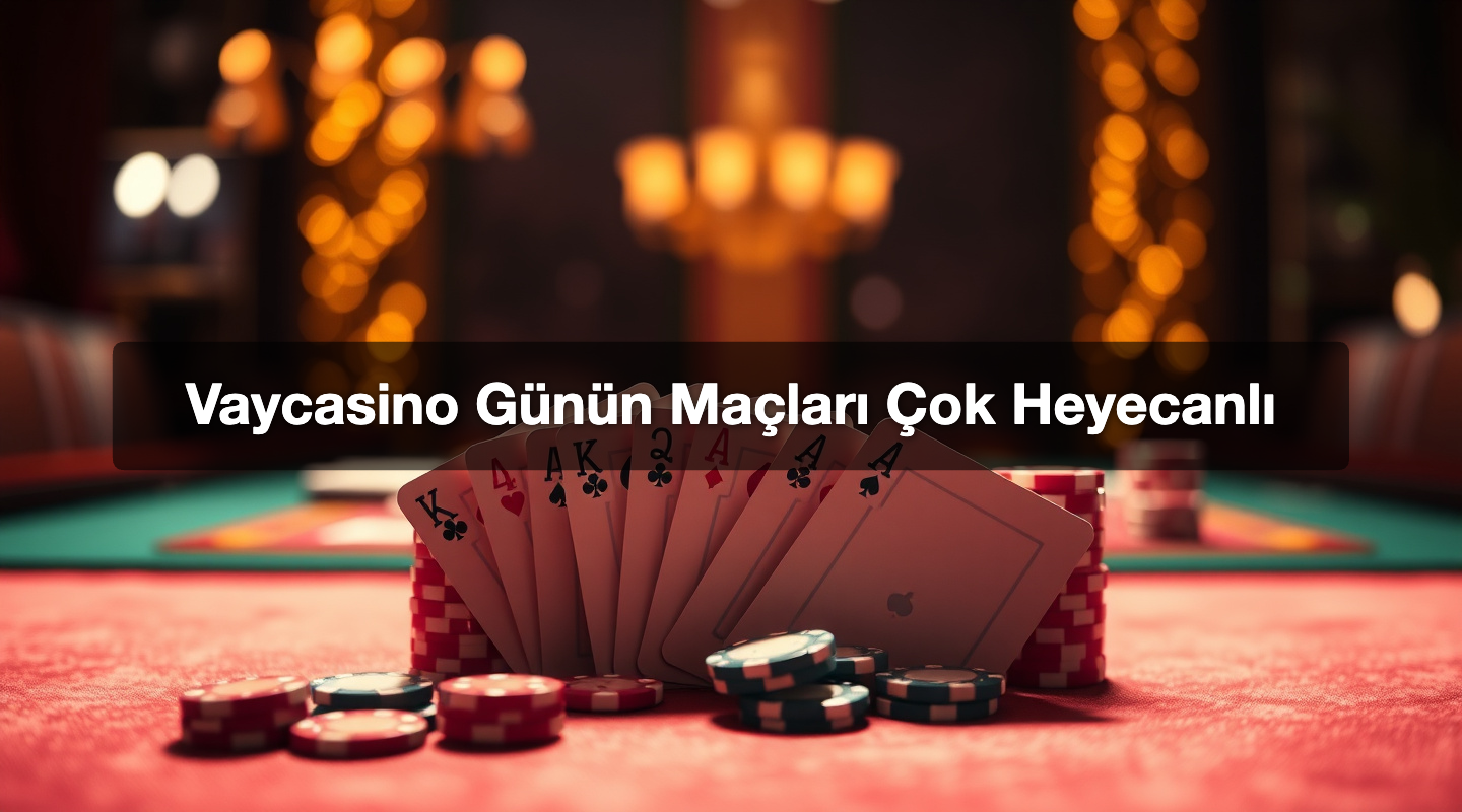 Vaycasino Günün Maçları Çok Heyecanlı